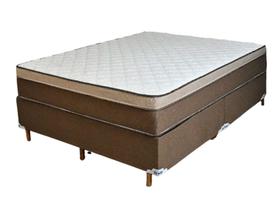 Cama Box Casal Conjugada Molas Bonnel, Espuma D33, 30cm Altura - 1,88x1,38m