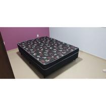 Cama Box Casal Conjugada Ortopédico (5cm) Colchão dos Sonhos