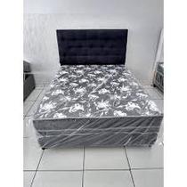 Cama Box Casal Conjugada Ortopédico (5cm) Colchão dos Sonhos