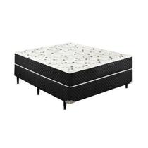 Cama Box Casal Conjugada Ortopédico (5cm) Colchão Dos Sonhos