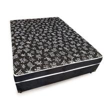 Cama Box Casal Conjugada Ortopédico (5cm) Colchão Dos Sonhos