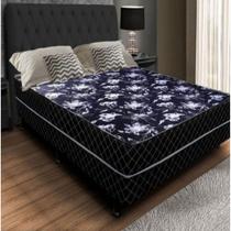 Cama Box Casal Conjugada Ortopédico (5cm) Colchão Dos Sonhos