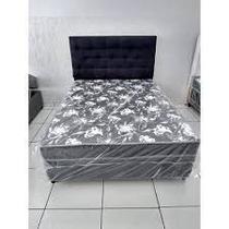 Cama Box Casal Conjugada Ortopédico (5cm) Colchão Dos Sonhos Cama Box Casal Conjugada Ortopédico (5cm) Colchão Dos Sonhos