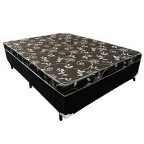 Cama Box Casal Conjugada Ortopédico (5cm) Colchão Dos Sonhos