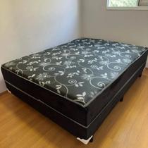 Cama Box Casal Conjugada Ortopédico (5cm) Colchão Dos Sonhos