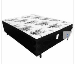 Cama Box Casal Conjugada Ortopédico (5cm) Colchão Dos Sonhos
