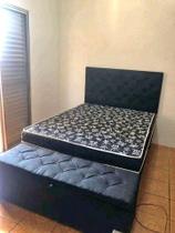 Cama Box Casal Conjugada Ortopédico Plus Colchão dos Sonhos