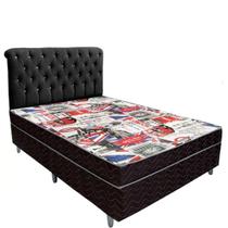 Cama Box Casal Conjugada Ortopédico premium (10cm) Cama Box Casal Conjugada Ortopédico premium (10cm)