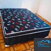 Cama Box Casal Conjugada Ortopédico premium (10cm) Cama Box Casal Conjugada Ortopédico premium (10cm)