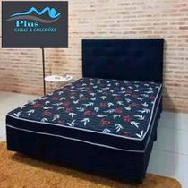 Cama Box Casal Conjugada Ortopédico premium (10cm)