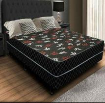 Cama Box Casal Conjugada Ortopédico premium Cama Box Casal Conjugada Ortopédico premium