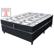 Cama Box Casal Conjugada Rubi Certificado INMETRO 1,38M X 1,88M X 48CM - Tainha