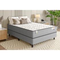 Cama Box Casal Conjugado Espuma 138x188x54 Plumatex