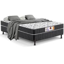 Cama Box Casal Conjugado Ortopédico 45Cm 138x188x45 Inmetro Cama Box Casal Conjugado Ortopédico 45Cm 138x188x45 Inmetro