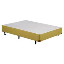 Cama Box CASAL Corano Bege Universal - 128x188