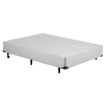 Cama Box CASAL Corano Branco Universal - 138x188