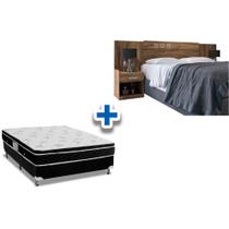 Cama Box Casal CRC + Colchão Molas Physical Ortobom + Cabeceira Plus Demolição Cama Box Casal CRC + Colchão Molas Physical Ortobom + Cabeceira Plus Demolição