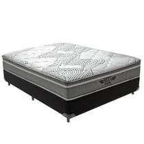 Cama Box Casal e Colchão Ibiza Molas Ensacadas VPRIME