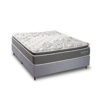 Cama Box Casal e Colchão Kappesberg Serene (138x188x032)