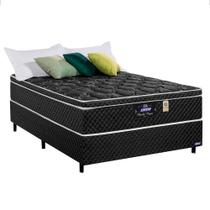 Cama Box Casal e Colchão Molas Ensacadas Gazin Perola Negra 188cm x 138cm Cama Box Casal e Colchão Molas Ensacadas Gazin Perola Negra 188cm x 138cm