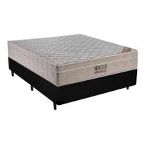 cama box casal e colchão ortobom airtech springpocket (138x188x025)