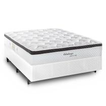 Cama Box Casal Edimburgo, Molas Maxspring, 64x138x188 cm Cama Box Casal Edimburgo, Molas Maxspring, 64x138x188 cm