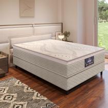 Cama Box Casal Gazin Los Angeles Plus Molas Ensacadas Soft Pillow 138x188x66cm