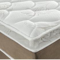 Cama Box Casal King Cygnus Latex 193x203x59cm Molas Ensacadas Montreal Branco/Tecido Suede Tabaco, Malha 340g Cama Box Casal King Cygnus Latex 193x203x59cm Molas Ensacadas Montreal Branco/Tecido Suede Tabaco, Malha 340g