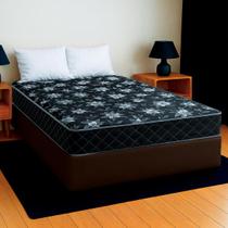 Cama Box Casal Marrom + Colchão Monaco D33 PoliConfort Cama Box Casal Marrom + Colchão Monaco D33 PoliConfort