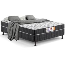 Cama Box Casal Mola Bonnel Conjugado 50Cm 138x188x50 Inmetro