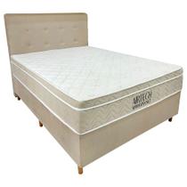 Cama Box Casal Mola Ensacada Cabeceira Airtech 138X188X72 Ortobom Cama Box Casal Mola Ensacada Cabeceira Airtech 138X188X72 Ortobom