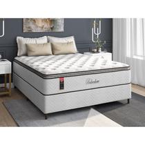 Cama Box Casal Molas Ensacadas Belvedere 138x188x74 Hellen Colchões