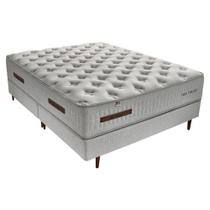 Cama Box Casal Molas Ensacadas Feel Touch Carolina Mattress 138x188