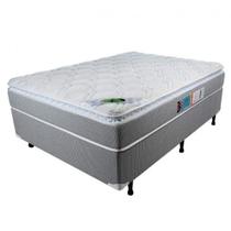 Cama Box Casal Molas Ensacadas Pillow Top Maxi LifeLuckspuma Colchões 138x188x71cm