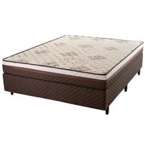 Cama Box Casal Molas Ensacadas Siena Special 138x188x58 Hellen Colchões