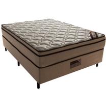 Cama Box Casal Molas Tecnopedic Revolution Castor 138x188