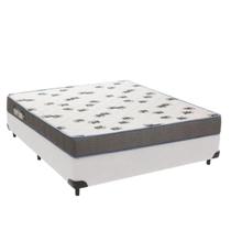 Cama Box Casal Ortobom D33 Light Branco