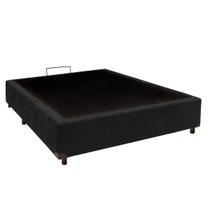 Cama Box Casal Preto Nature 138x188