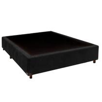 Cama Box Casal Preto Nature 138x188 Cama Box Casal Preto Nature 138x188
