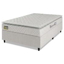 Cama Box Casal Queen Colchão Espuma D33 Pillow Top New Millenium 158x198x57cm Branco Hellen Cama Box Casal Queen Colchão Espuma D33 Pillow Top New Millenium 158x198x57cm Branco Hellen
