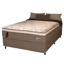 Cama Box Casal Queen Colchão Molas Ensacadas 158x198x68cm Cama Box Casal Queen Colchão Molas Ensacadas 158x198x68cm