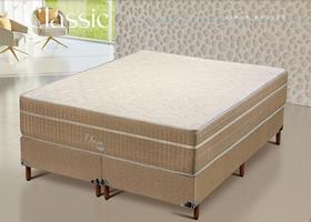 Cama Box Casal Queen Mola Ensacada Alt Colchão 34cm Classic