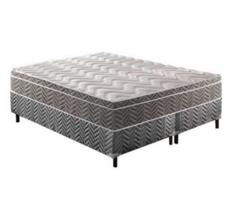 Cama Box casal Quenn paropas