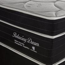 Cama Box Casal Relaxing Dream 138x188x0,64cm Molas Ensacadas Montreal Cama Box Casal Relaxing Dream 138x188x0,64cm Molas Ensacadas Montreal