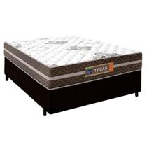Cama Box Casal Sintético Colchão Molas Ensacadas Colchões 138cm Suporta Até 120 Kg Por Pessoa preto Cama Box Casal Sintético Colchão Molas Ensacadas Colchões 138cm Suporta Até 120 Kg Por Pessoa preto