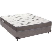 Cama Box Cinza E Colchão Light Espuma D33 Casal Ortobom Cama Box Cinza E Colchão Light Espuma D33 Casal Ortobom