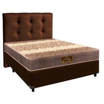 Cama Box + Colchão Casal D26 Ortophedic Sankonfort + Cabeceira Estofada Cama Box + Colchão Casal D26 Ortophedic Sankonfort + Cabeceira Estofada