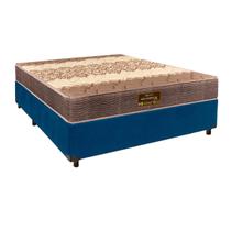 Cama Box + Colchão Casal D26 Sankonfort