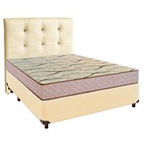 Cama Box + Colchão Casal D33 Maxsono Paropas + Cabeceira Estofada Cama Box + Colchão Casal D33 Maxsono Paropas + Cabeceira Estofada