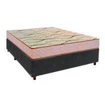 Cama Box + Colchão Casal D33 Paropas